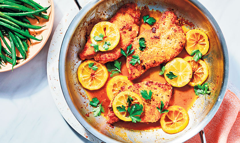 Parmesan Crusted Lemon Chicken