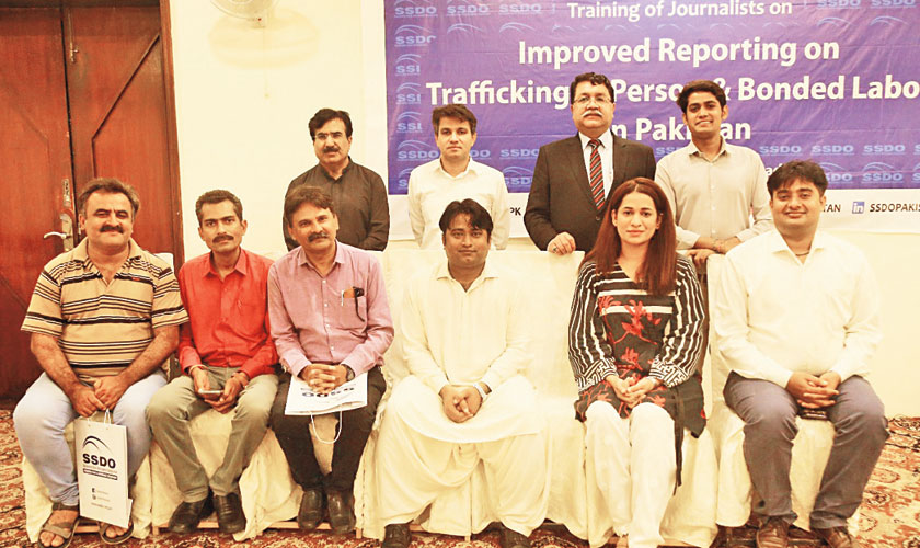 A two-day workshop organised by SSDO for journalists about human trafficking, smuggling and the role of journalists in creating awareness by way of improved investigative reporting.