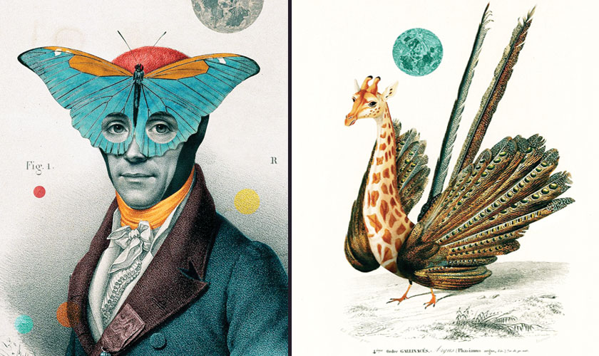 Dried and pressed flowers are molded into delicate sculptural vessels