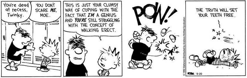 Do not walk into class