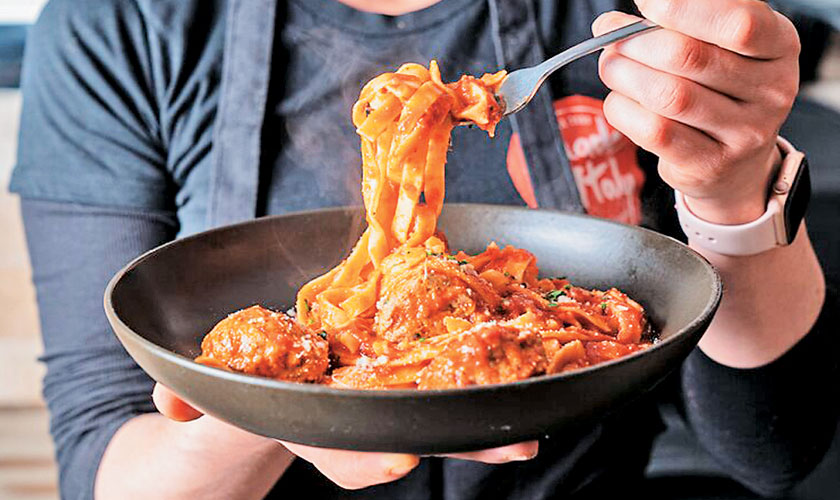 THERE IS SOMETHING ABOUT PASTA…