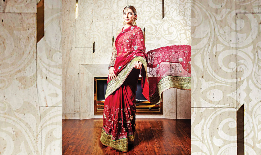 WHEN IN DOUBT, DRAPE A SAARI