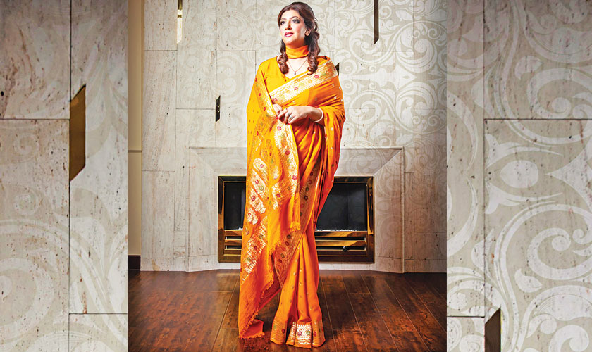 WHEN IN DOUBT, DRAPE A SAARI