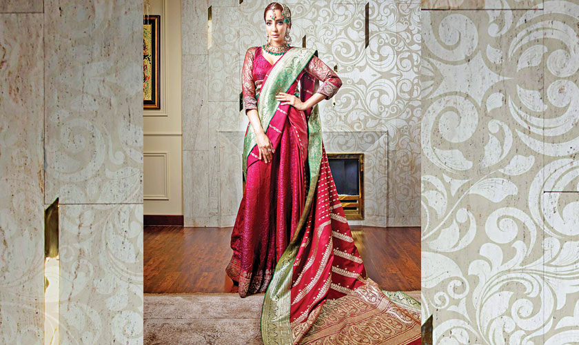 WHEN IN DOUBT, DRAPE A SAARI