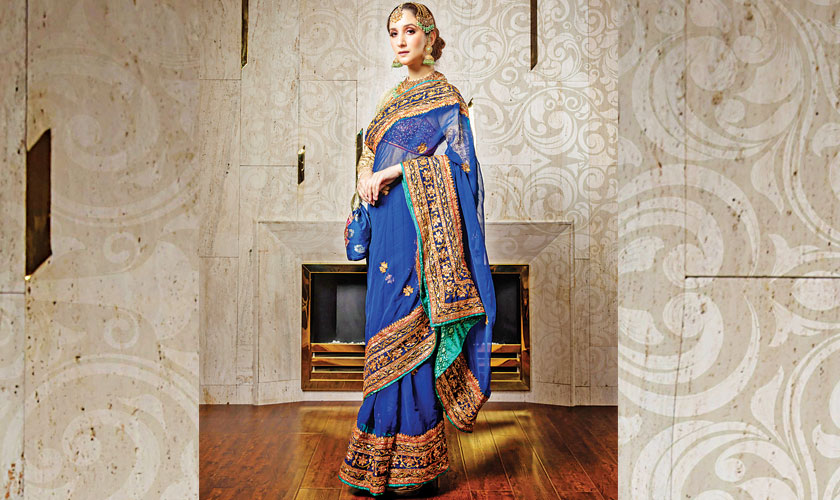 WHEN IN DOUBT, DRAPE A SAARI