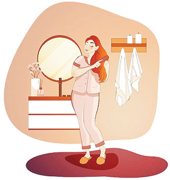 The downside of dyeing hair