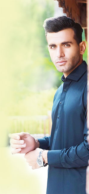 Charming and talented – Syed Nasir Shah