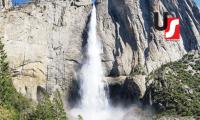 Part of North America's tallest waterfall