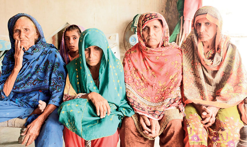 Family of Bachal from Goth Fazal Laghari near Sanghar District