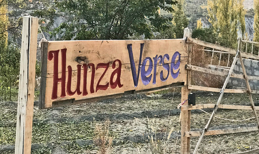 Hunzaverse: a new universe