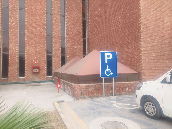 Inclusive parking space