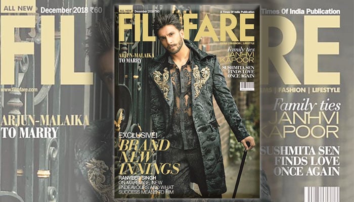 In 2018, MNR Design House pulled a real coup, when Ranveer Singh wore one of their designs on the cover of Filmfare.