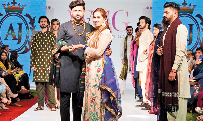 Bridal wear by Aamir Jee