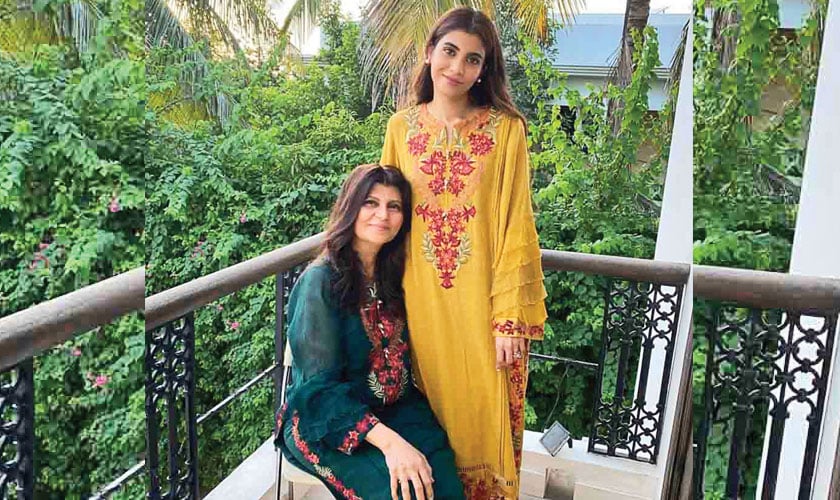 SHE GETS IT FROM HER MAMA