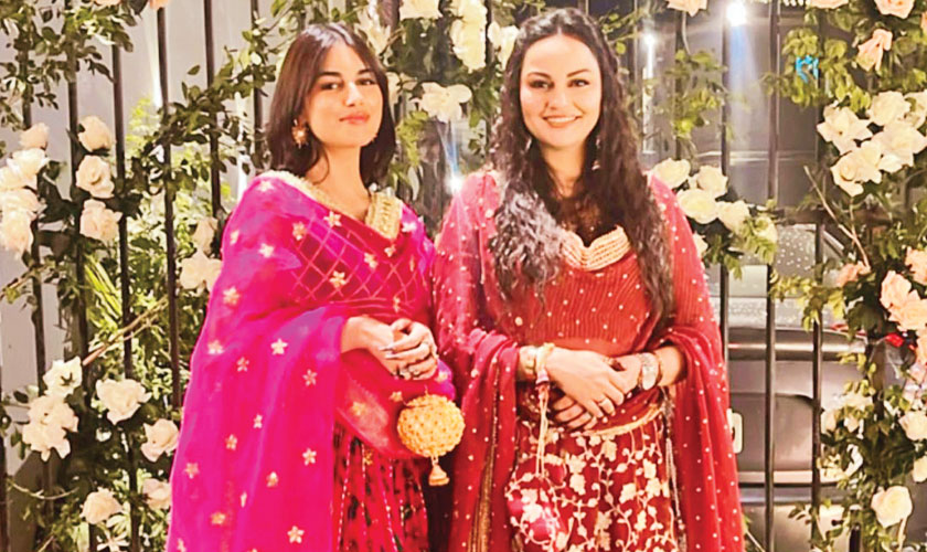 SHE GETS IT FROM HER MAMA