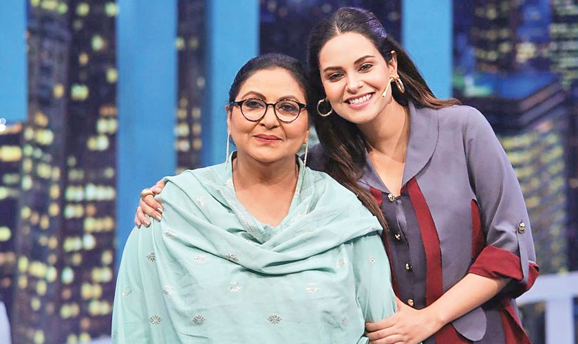 SHE GETS IT FROM HER MAMA