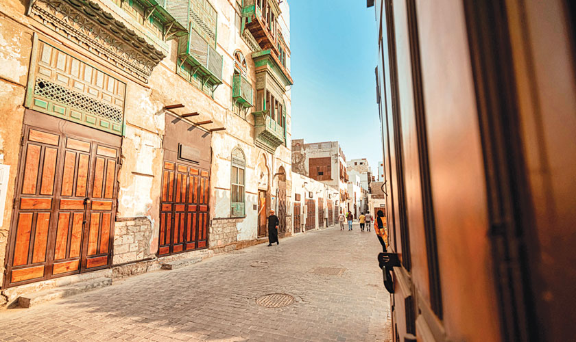 A scenic view of AL Balad Old Town