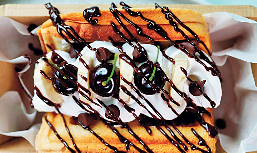 Crispy Potato Cheese Sandwich