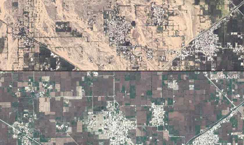 With help from satellites