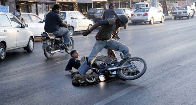 Disturbing data on motorcycle accidents
