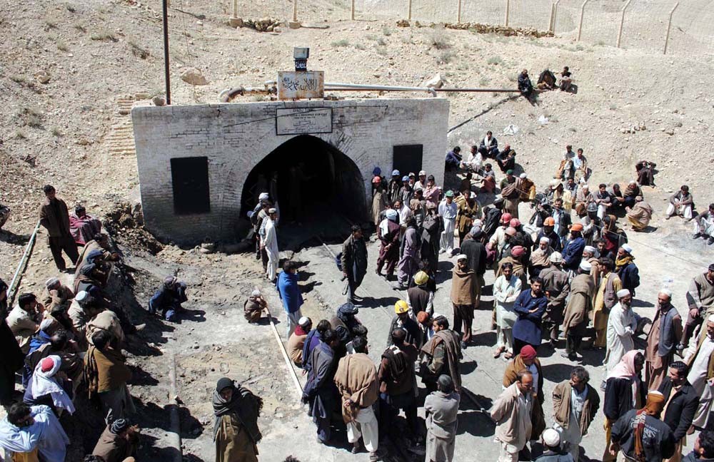 Inside Harnai coalmines