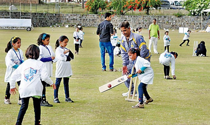 Empowering girls through cricket