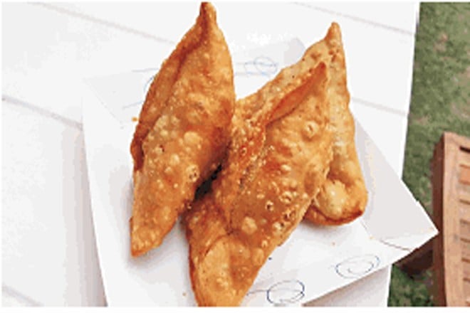 A samosa with a lot more than aloo