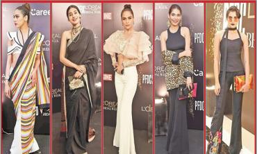 Flash Your Style! PLBW2018: Off-duty models up the Black Carpet ante