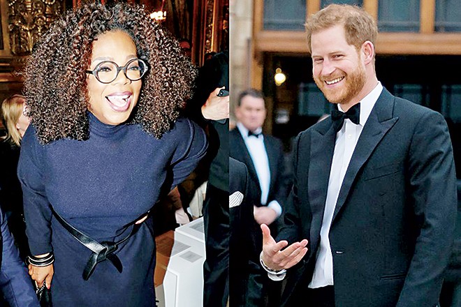 Prince Harry and Oprah Winfrey team up for Apple TV’s new crown jewel