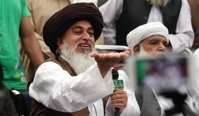 Between the government and TLP  