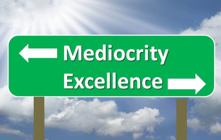 The shamelessness of mediocrity 