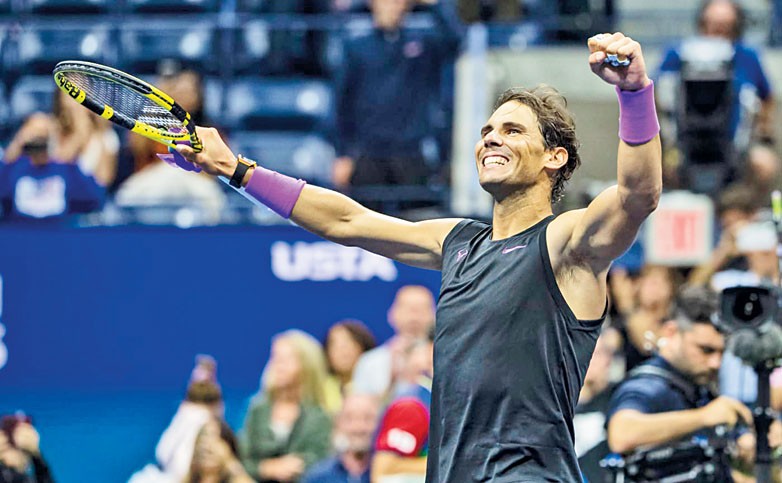 Nadal edges closer to history with 19th Grand Slam title 