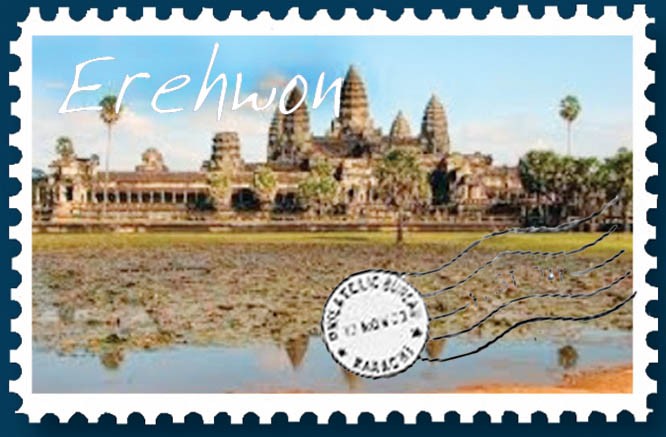 Behind Angkor Wat 