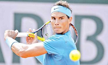 On Zoom, Nadal remains grounded