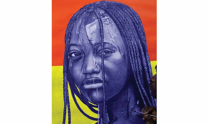 ‘Art is for communicating with people and telling their stories’