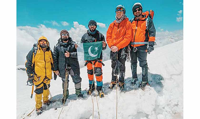 The summit. (Members of Greater Himalayan society)
