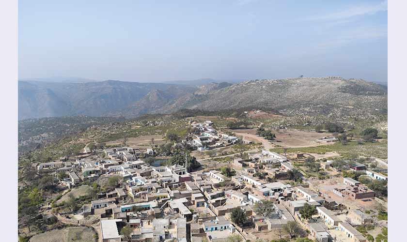 5. Kusak village from the top.