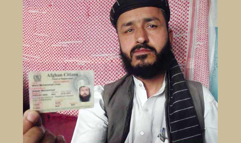 Abdullah Shah Bukhari has been unable to get vaccinated, despite holding a Proof of Registration card for Afghan refugees.