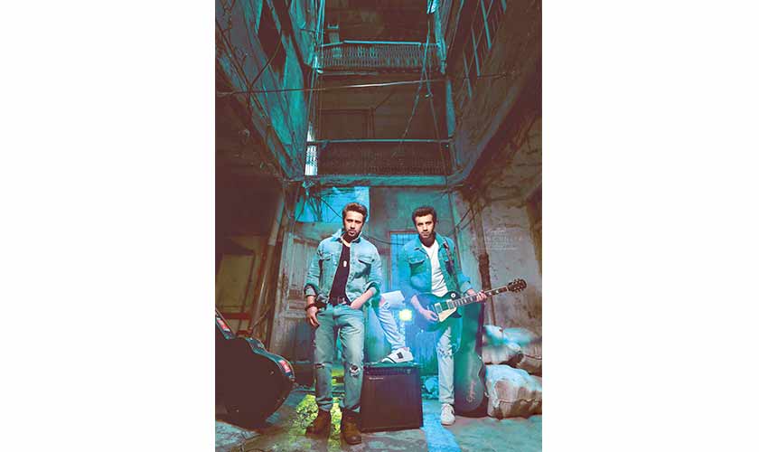Soch, the Lahore-based music group consists of vocalist Adnan Dhool and guitarist Rabi Ahmed.