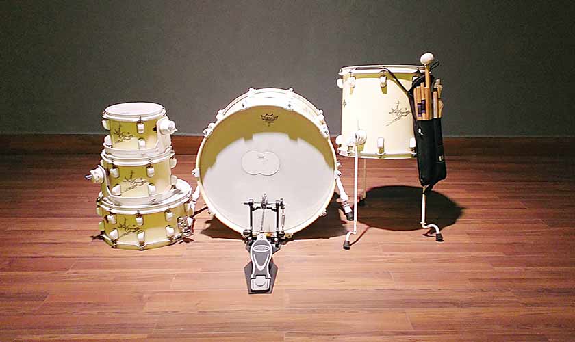 At Farhads Riot Studios, you are greeted by a cream-coloured drum kit that belonged to the Overload frontman. It looks beautiful, majestic. But also oddly forlorn...