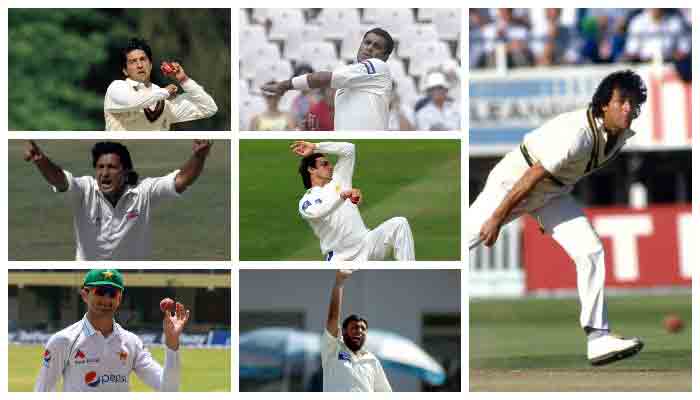 Pakistani bowlers and most international wickets in a calendar year