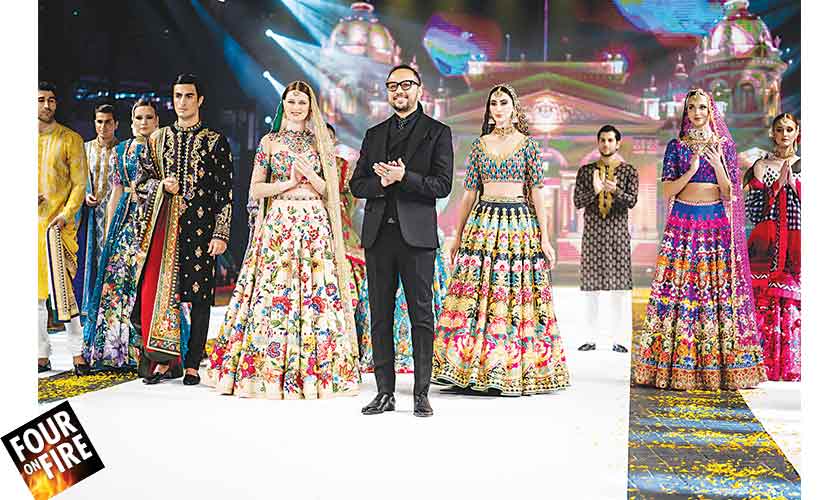 Along with the glitter and glam that define both Pakistans fashion industry and the designer himself, it seems that Nomi Ansari – who comes across as a showman through and through - would be the perfect person to suggest a structure for peer approval on fashion ops.