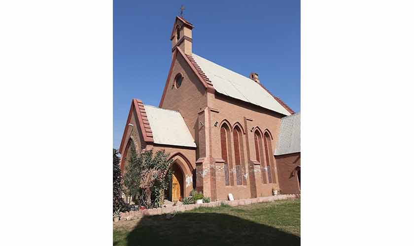 Church where Edwardes placed the memorial palque of Nicholson.