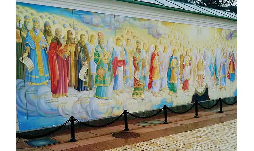 Murals.