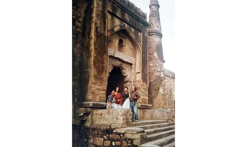 Khirki Masjid, Ferozshah Tughlak, Delhi.— Images: Supplied