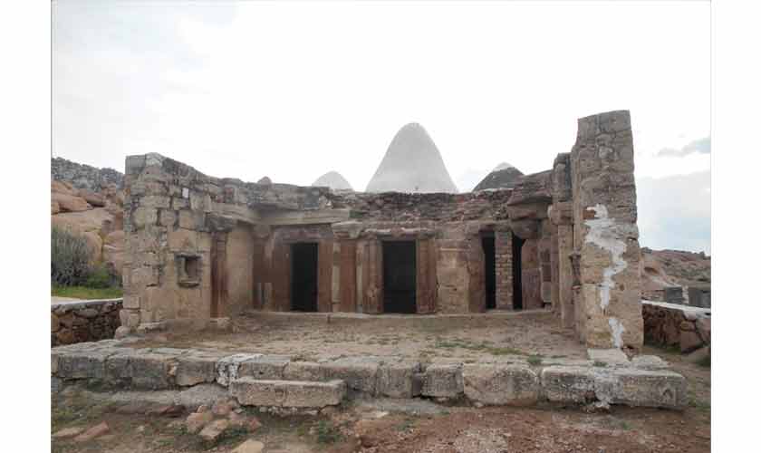 Jain temple in Bhodesar.