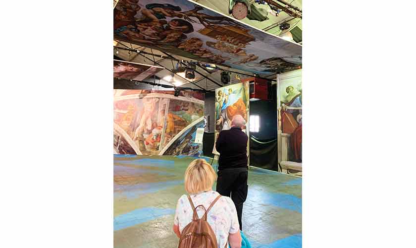 An immersive  experience