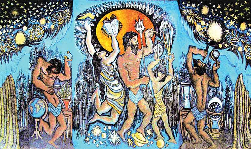 The many shades of   Sadequain