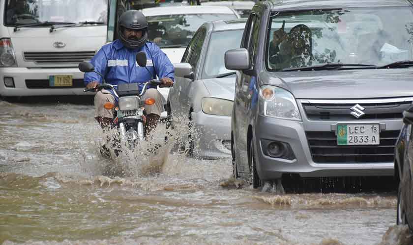 Poor planning amid the need to provide housing or infrastructure in and around cities often results in development in floodplains and historically flood-prone areas. — Photo by Rahat Dar