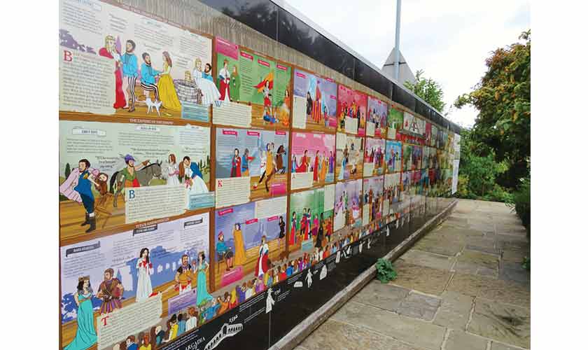 Summaries of Shakespeare’s plays.